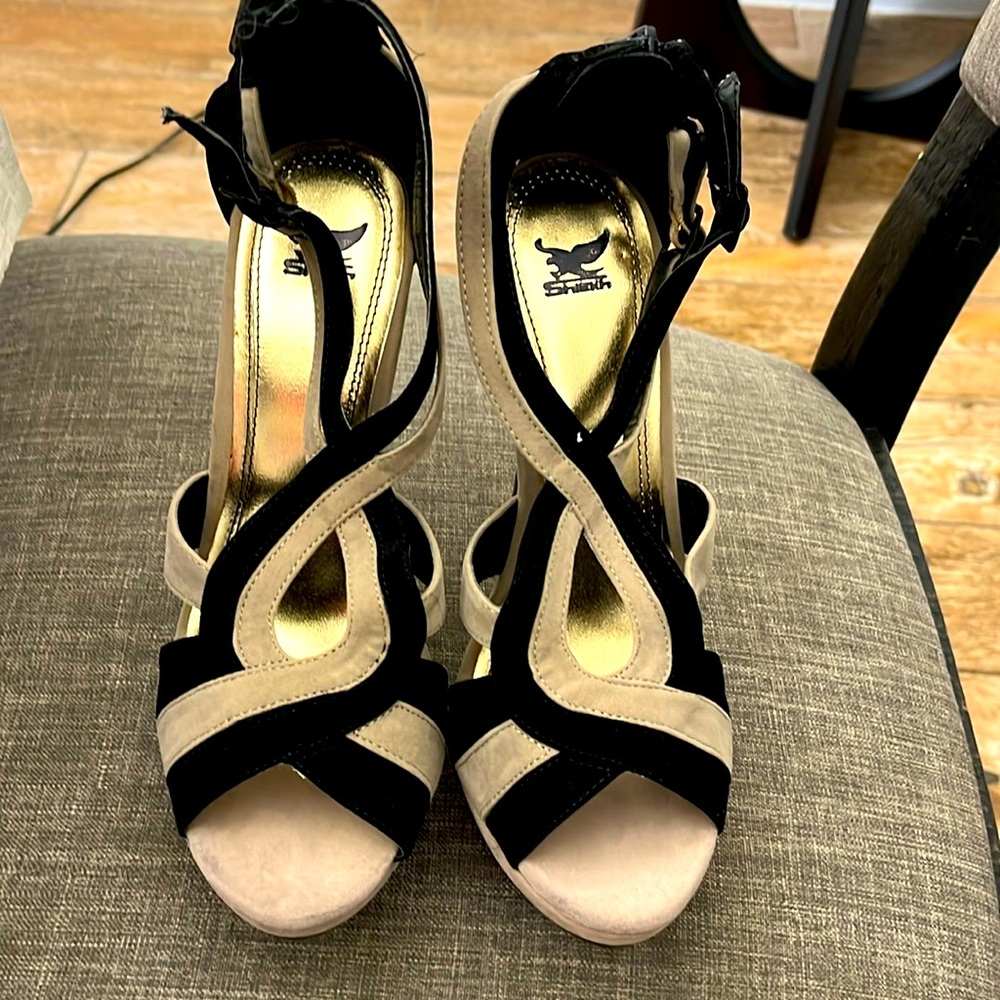 High Heel Multi-Colored Dressy Sandals!